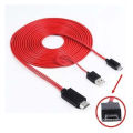 MHL Micro USB to HDMI TV AV Cable Adapter HDTV For SAMSUNG Galaxy S2